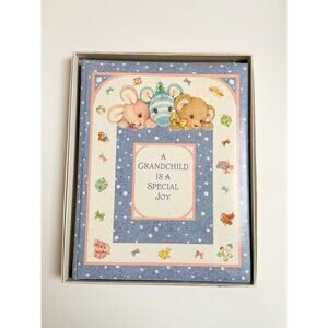 Vintage New in Box Hallmark Memory Book for Baby and Grandparents